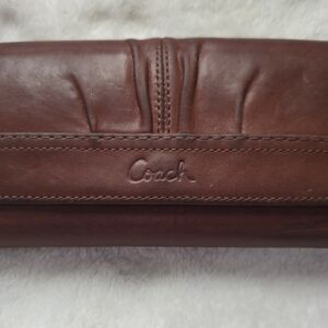 Coach Brown Leather Wallet